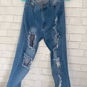 Ripped jeans